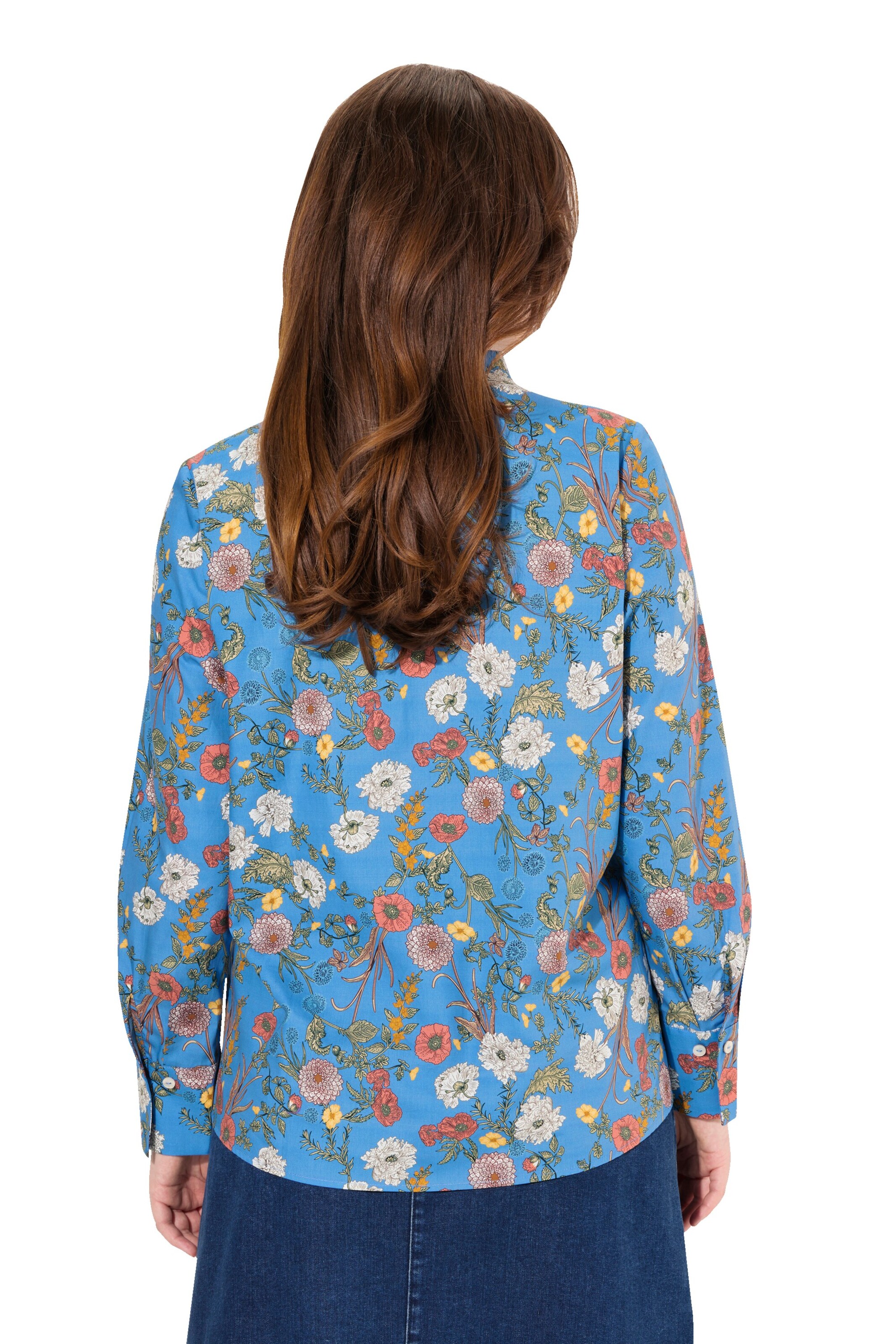 Ulla Popken Blouse in Blauw