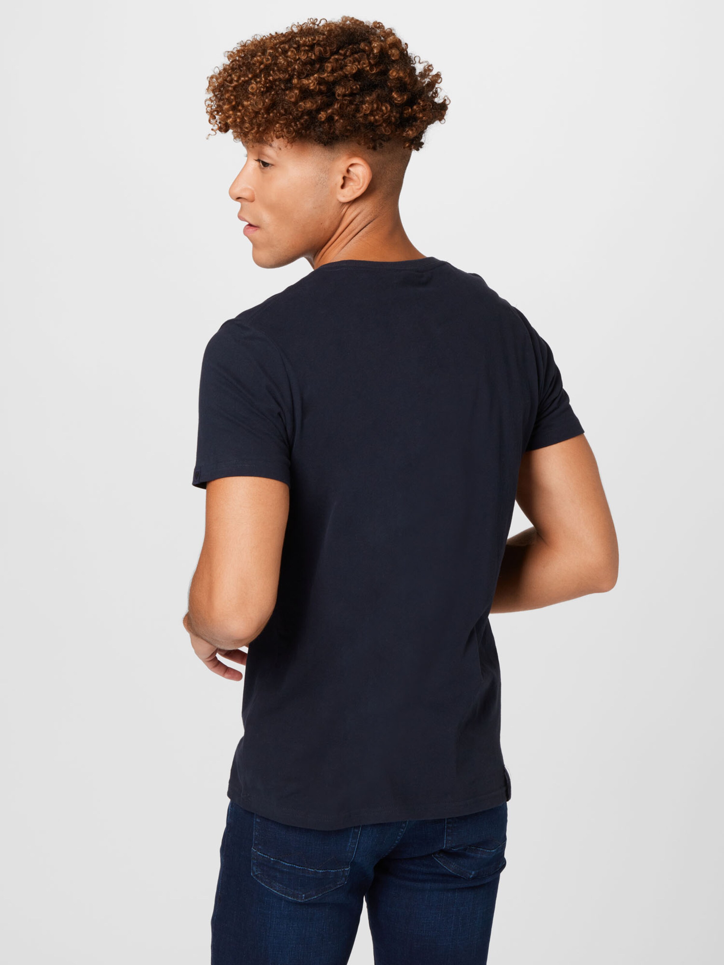 Männer Shirts Ragwear T-Shirt 'VESPIO' in Navy, Hellblau - UX26697 Männer Shirts Ragwear T-Shirt 'VESPIO' in Navy, Hellblau - UX26697