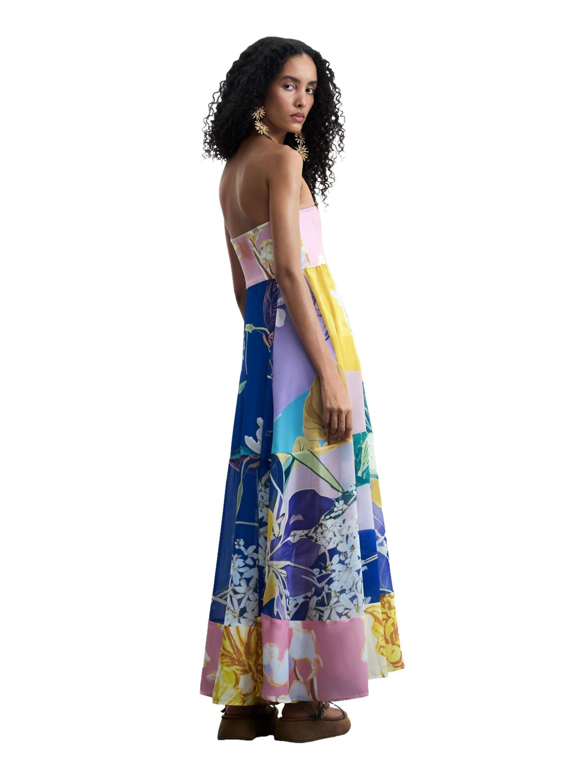 Desigual Letní šaty – mix barev