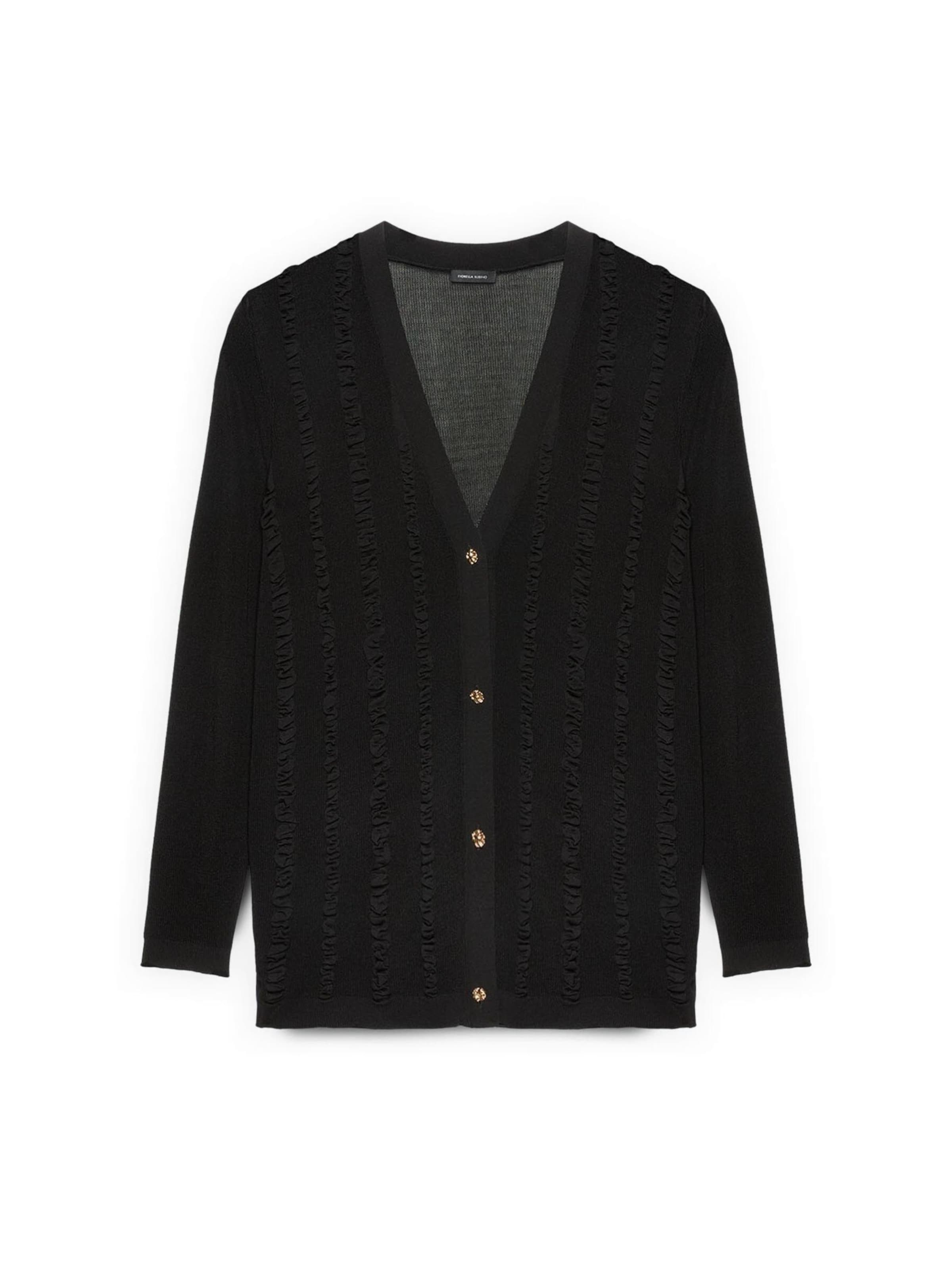 Fiorella Rubino Trui in Zwart: voorkant