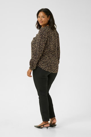 KAFFE CURVE - Blusa 'Jalu' em preto