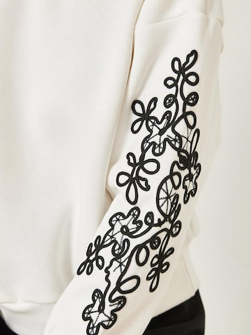 Felpa 'Sweatshirts' di Bianco Lucci in beige