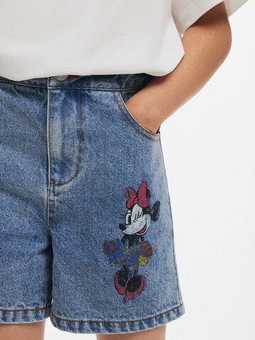 Desigual Regular Jeans 'Minnie Mouse' in Blue