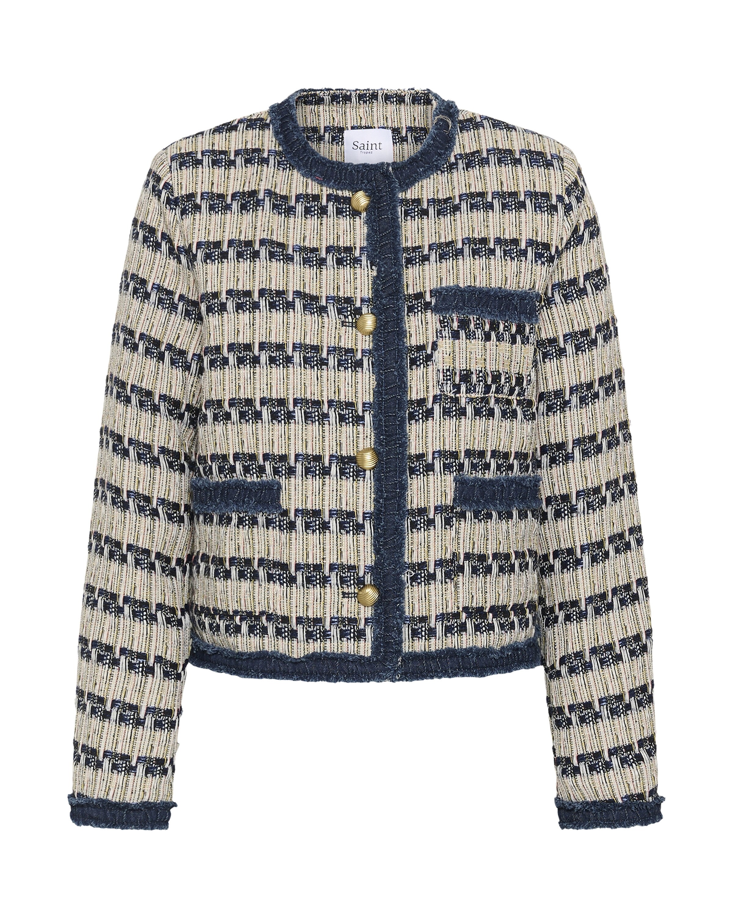 SAINT TROPEZ Blazer in Braun: Vorderseite