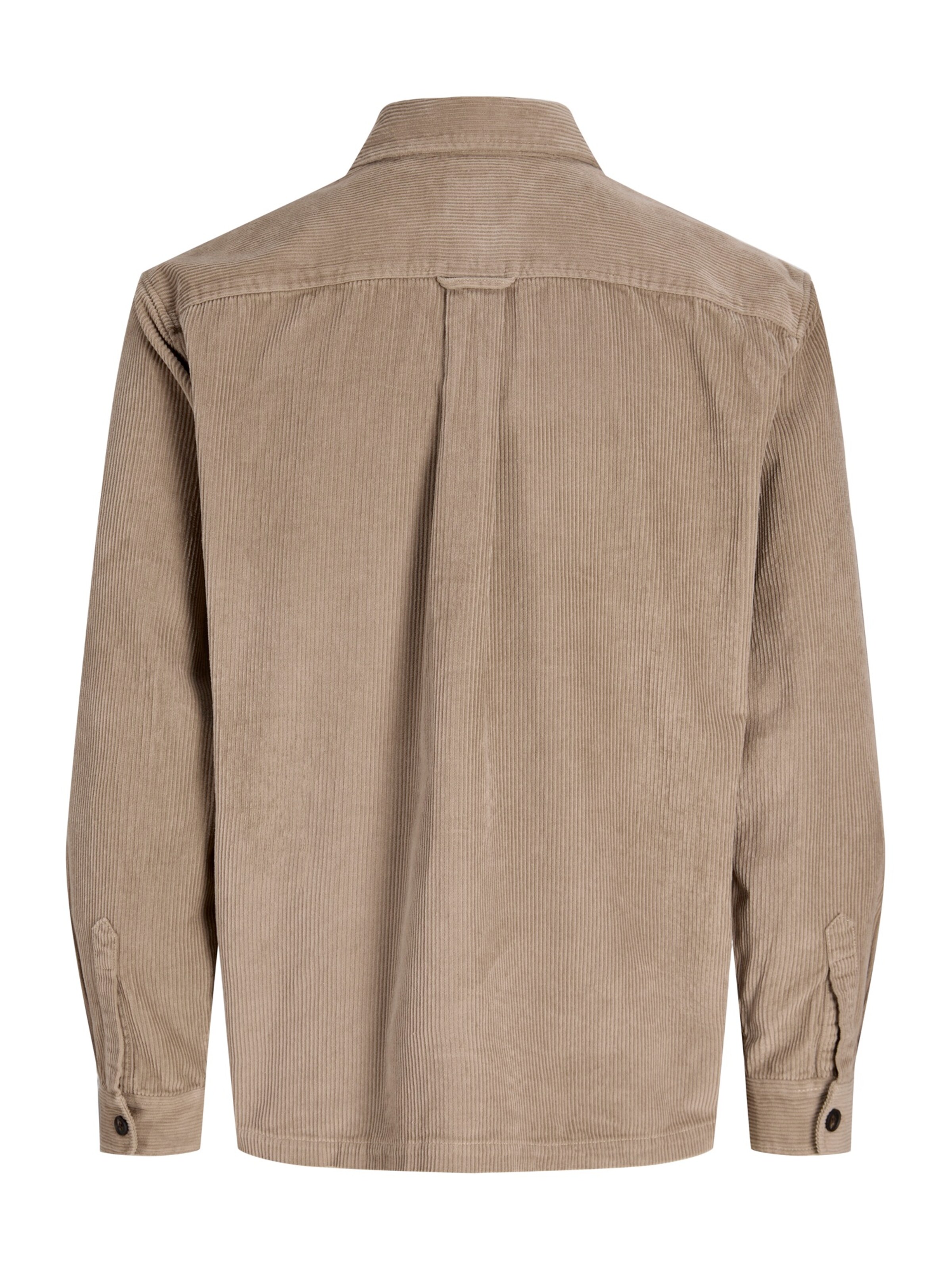 Jack & Jones Plus - Ajuste confortable Camisa 'JJZAC' en marrón