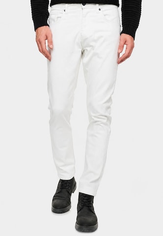 Rusty Neal Slimfit Jeans 'MELVIN' in Wit: voorkant