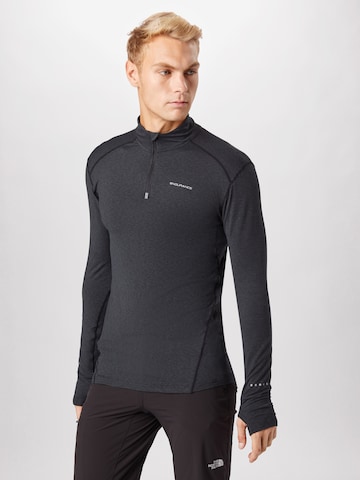 ENDURANCE Functioneel shirt 'Tune' in Zwart: voorkant