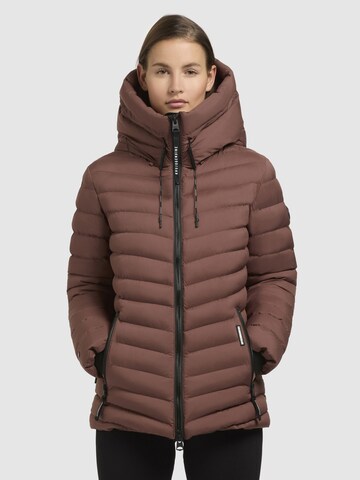 khujo Winterjacke 'Pace' in Rot: Vorderseite
