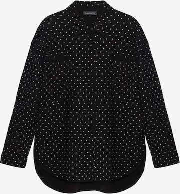 No Matter What Bluse in Schwarz: Vorderseite