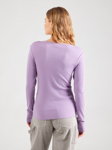 T-shirt QS en violet