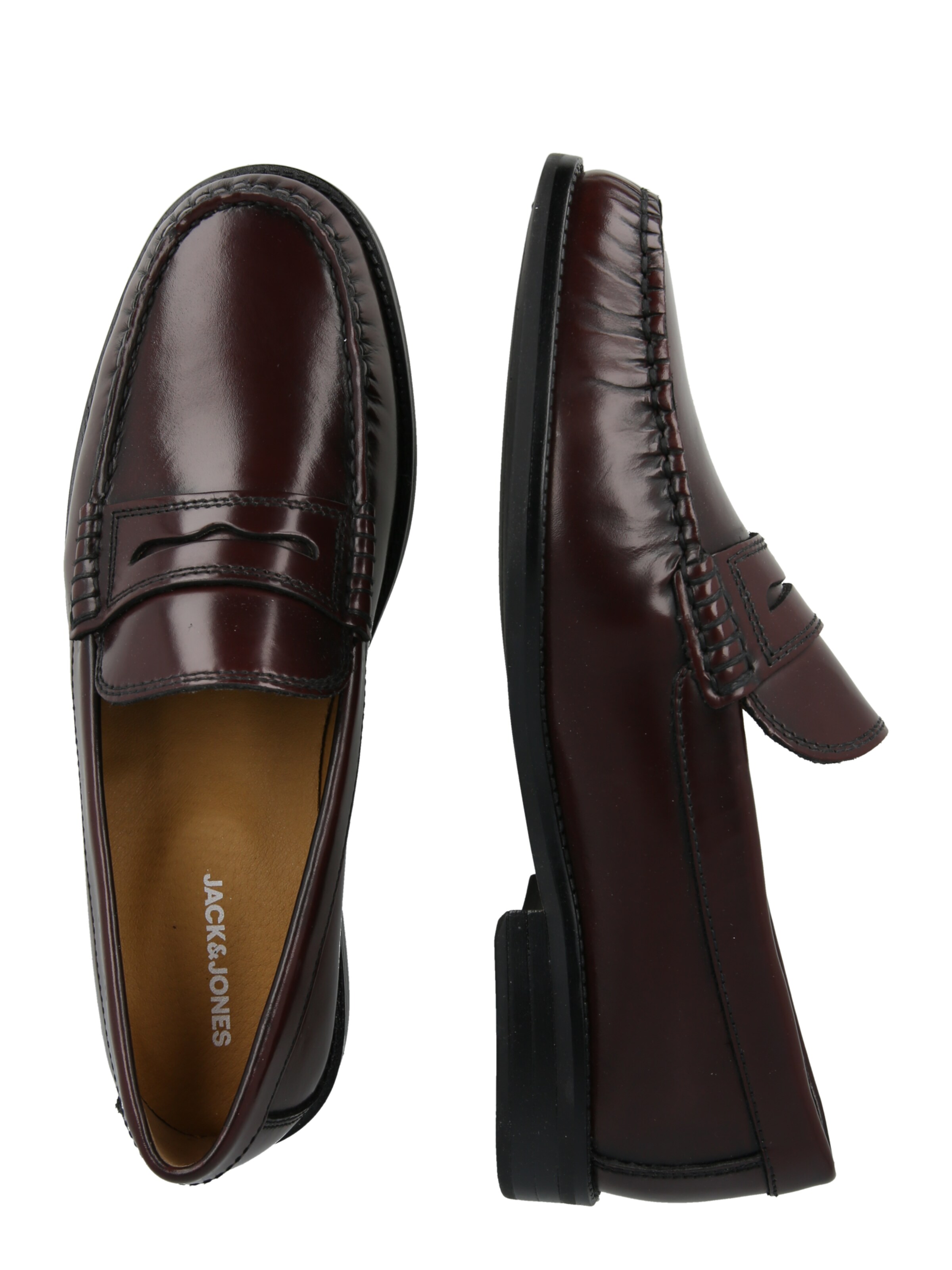 Chaussure basse JACK & JONES en rouge