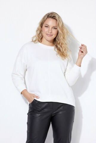 Ulla Popken Sweatshirt in White