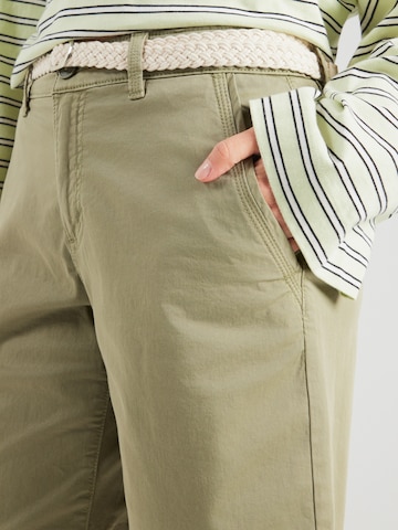 Regular Pantalon chino s.Oliver en vert