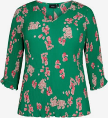 Zizzi - Blusa 'CACATHRINE' en verde: frente