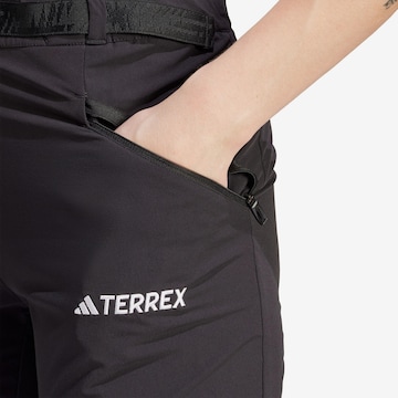 ADIDAS TERREX - regular Pantalón de montaña 'Xperior' en negro