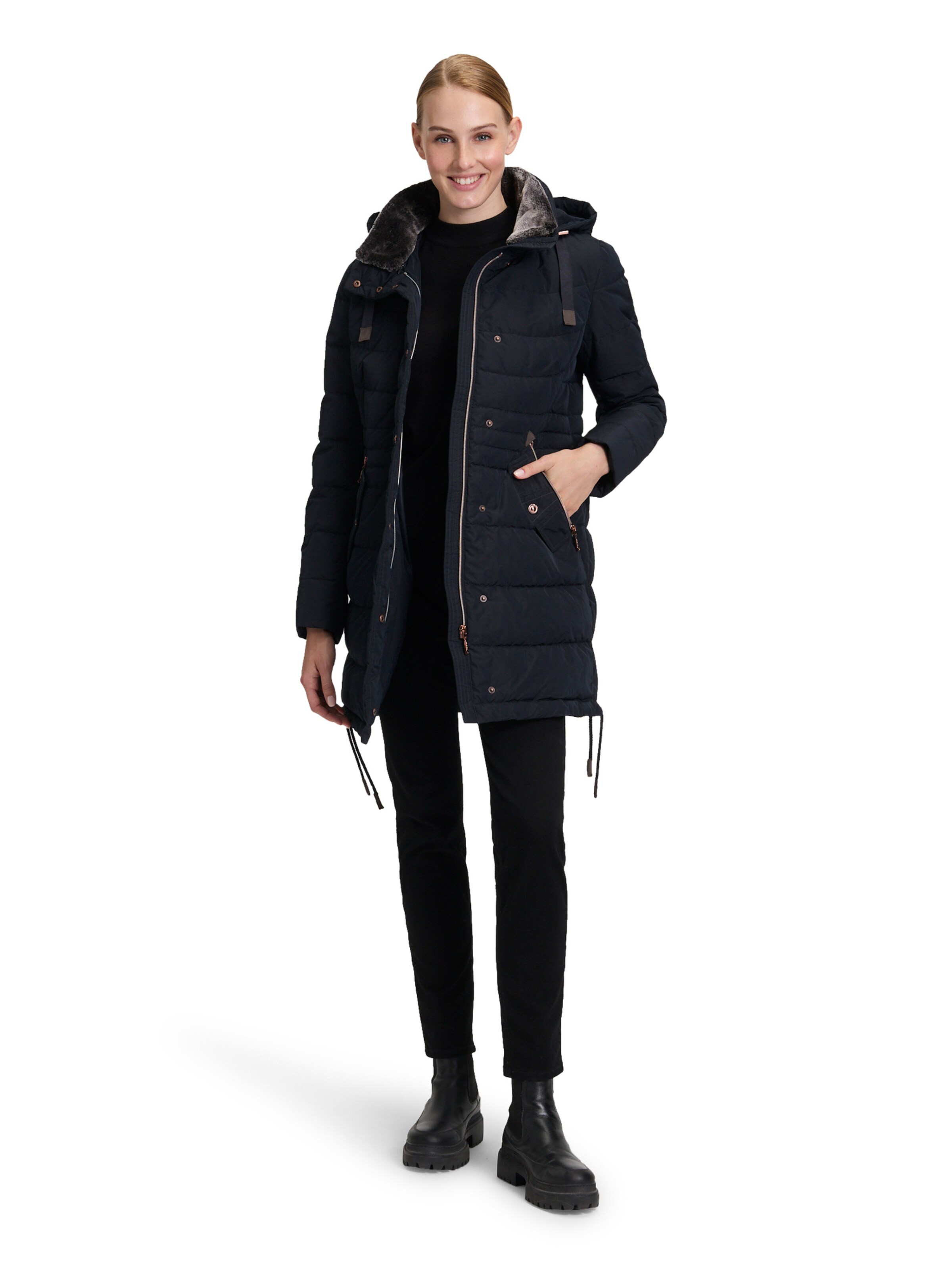 GIL BRET Winter Coat in Blue