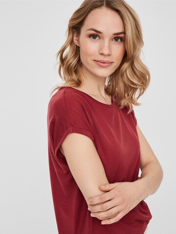 VERO MODA T-shirt 'Ava' i röd