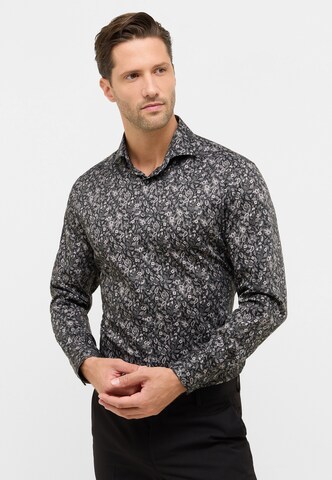 ETERNA Regular fit Business shirt in Grey: front