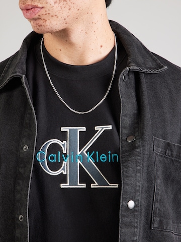 Calvin Klein Jeans Μπλούζα φούτερ σε μαύρο