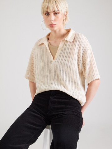 VERO MODA Футболка 'VMCAILEY' в Бежевый: спереди