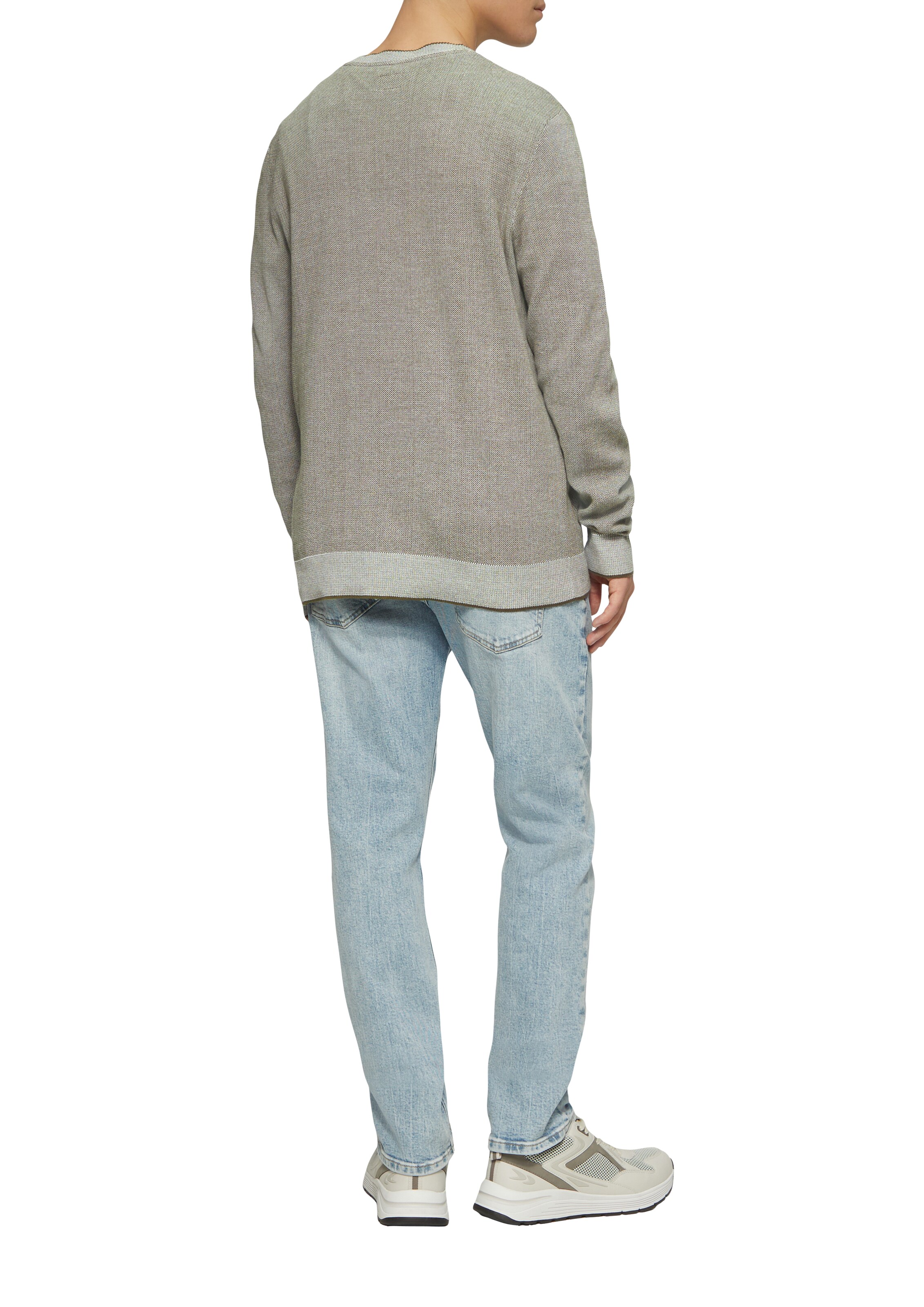 QS Pullover in Grün