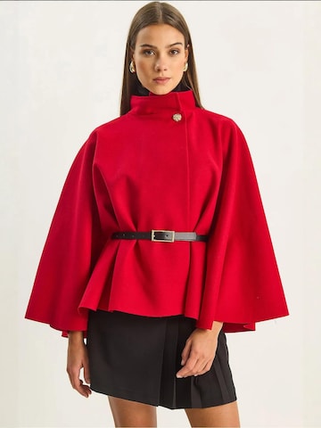 Bianco Lucci Tussenjas in Rood: voorkant