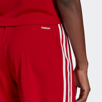ADIDAS SPORTSWEAR Regularen Športne hlače 'Squadra 21' | rdeča barva