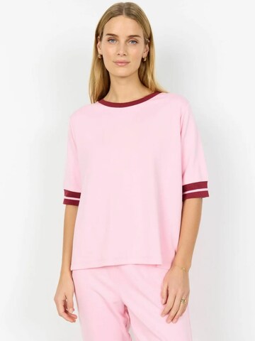 Soyaconcept Top ' SC-BANU ' in Roze: voorkant