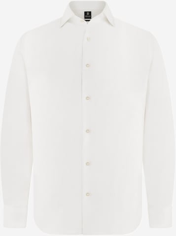 Boggi Milano Regular fit Srajca | bela barva: sprednja stran