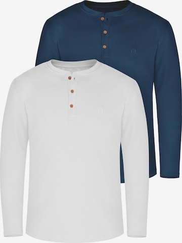 T-Shirt 'Neuville' normani en bleu : devant