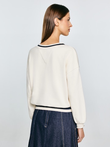 BIG STAR Sweatshirt ' GABRIELLA ' in White