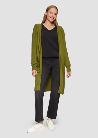 Cardigan s.Oliver en vert : devant