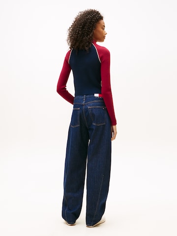 Tommy Jeans Πλεκτή ζακέτα σε μπλε