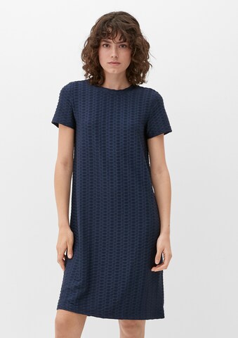s.Oliver Kleid in Blau: Vorderseite