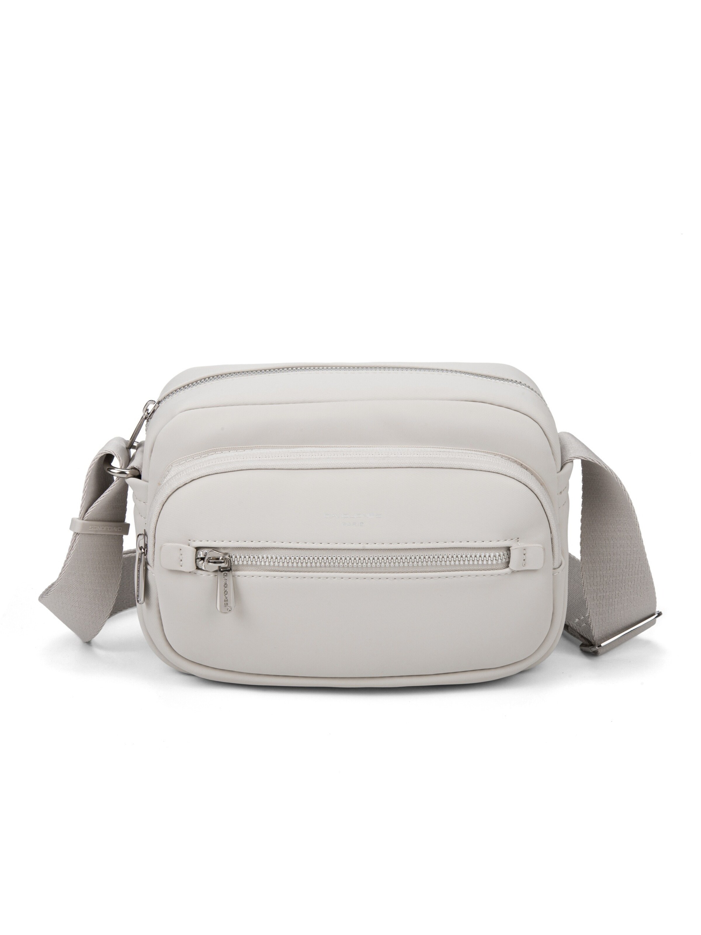Borsa a tracolla di David Jones in beige: frontale