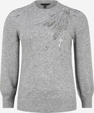 Vero Moda Curve Pulover 'Laria' u siva melange, Pregled proizvoda