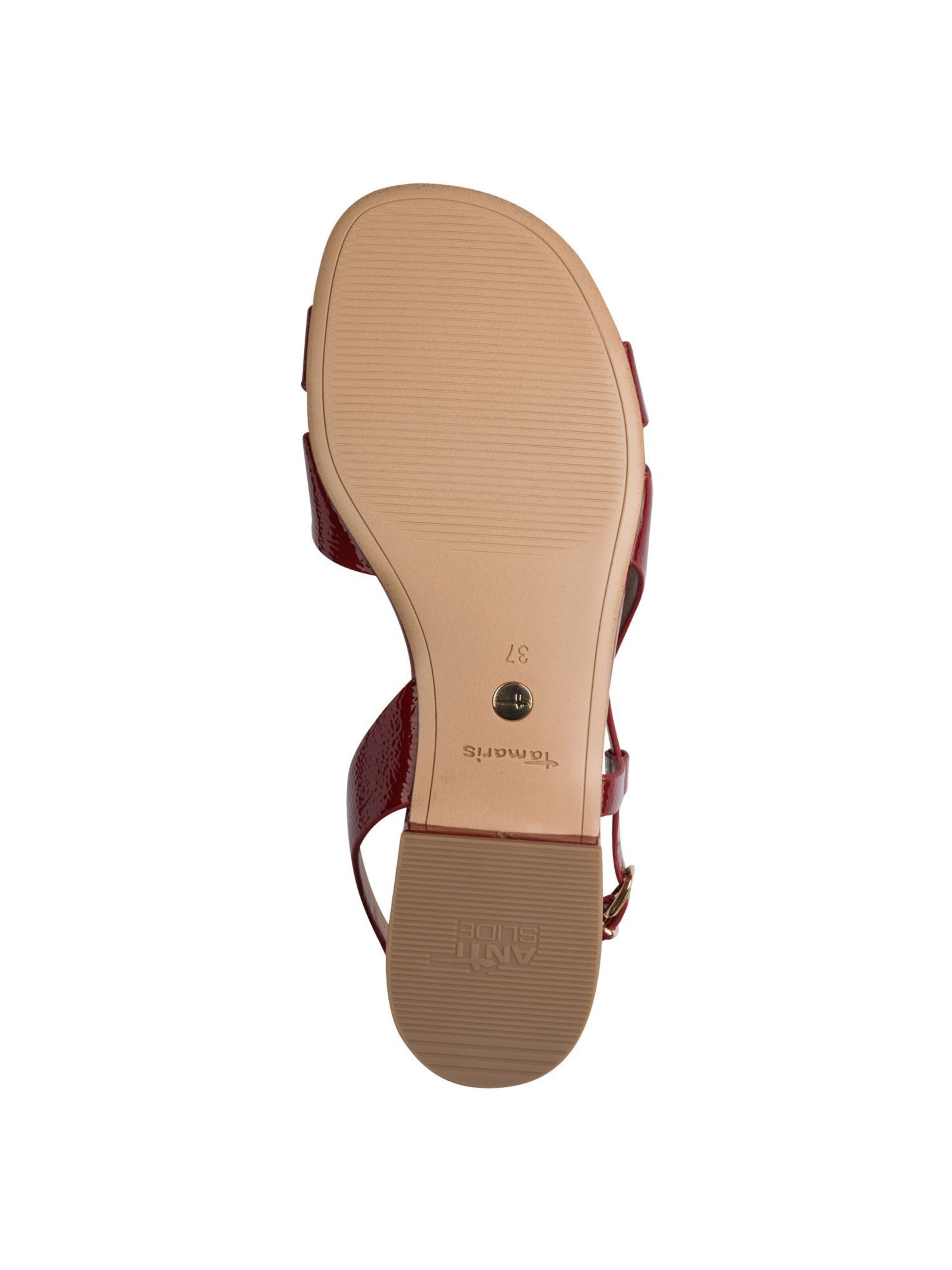 Sandales Tamaris en rouge