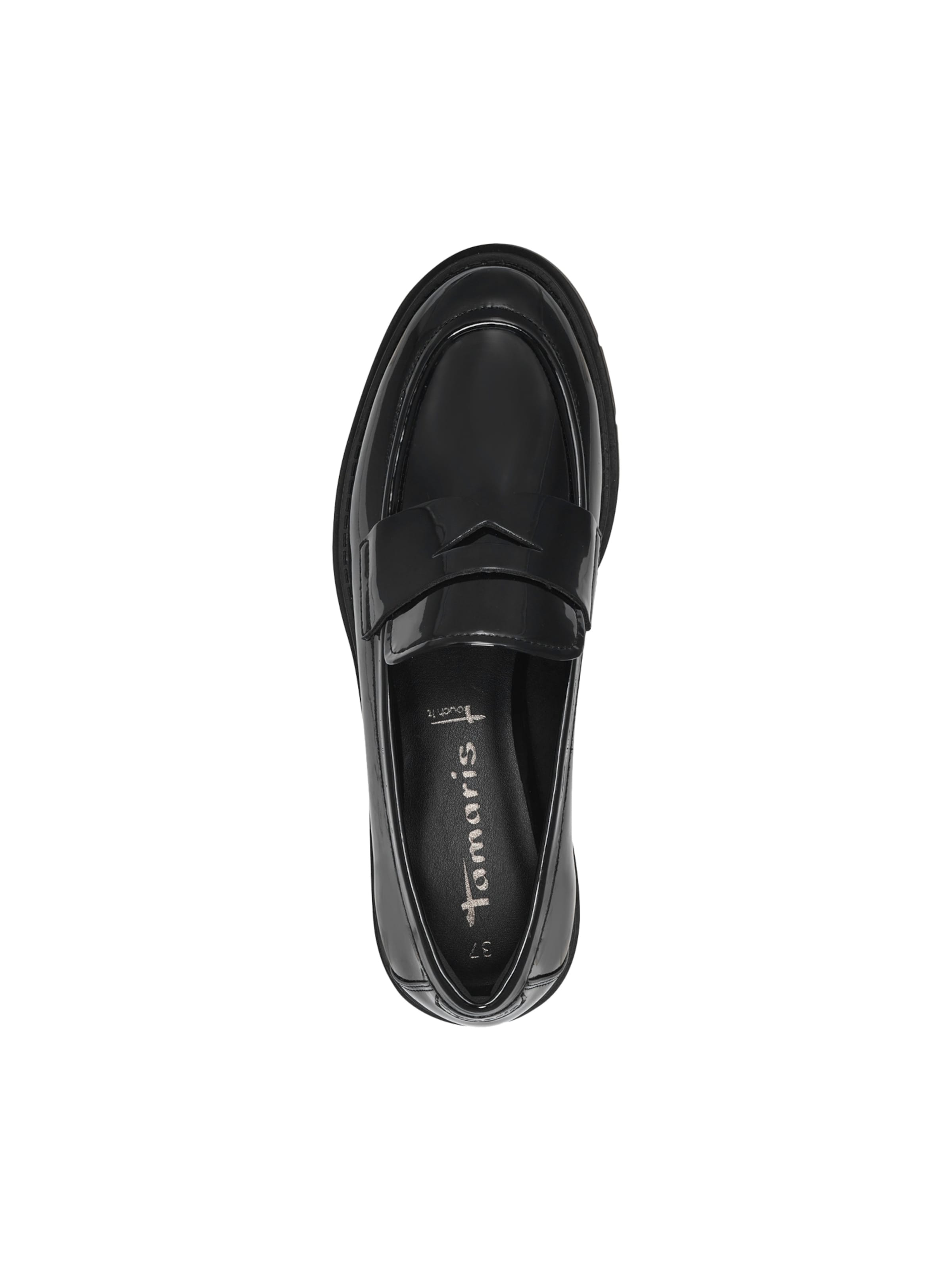 Tamaris Lace-up shoe in Black