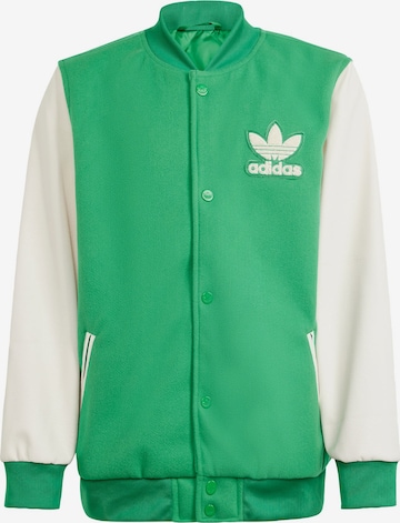 ADIDAS ORIGINALS Outdoor jacket 'Adicolor Vrct' in Green: front
