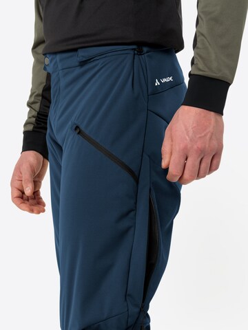 VAUDE Regular Outdoor trousers 'Minaki' in Blue