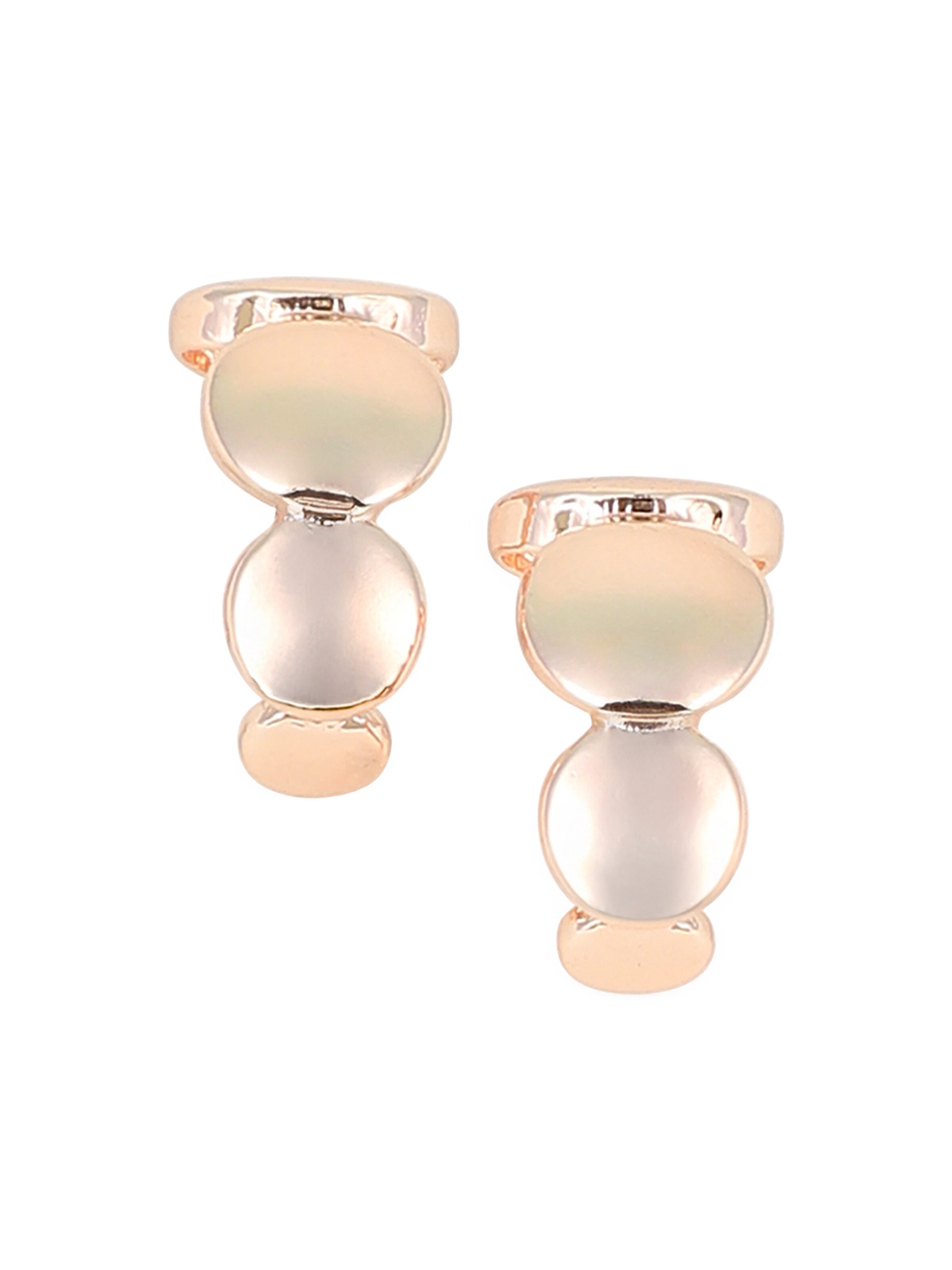 SOHI Boucles d'oreilles 'Yamini' en or, Vue avec produit