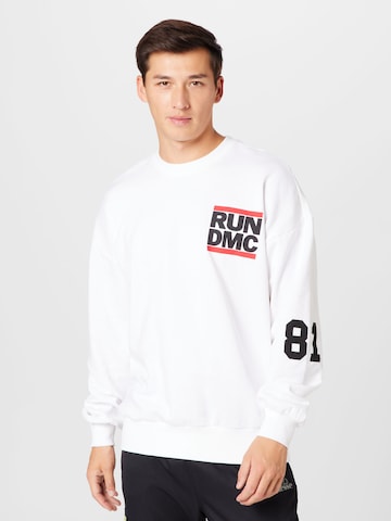 Only & Sons Sweatshirt 'WILL' in White: front