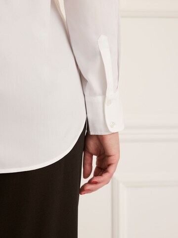 Camicia da donna 'Lumi' di Guido Maria Kretschmer Curvy in bianco
