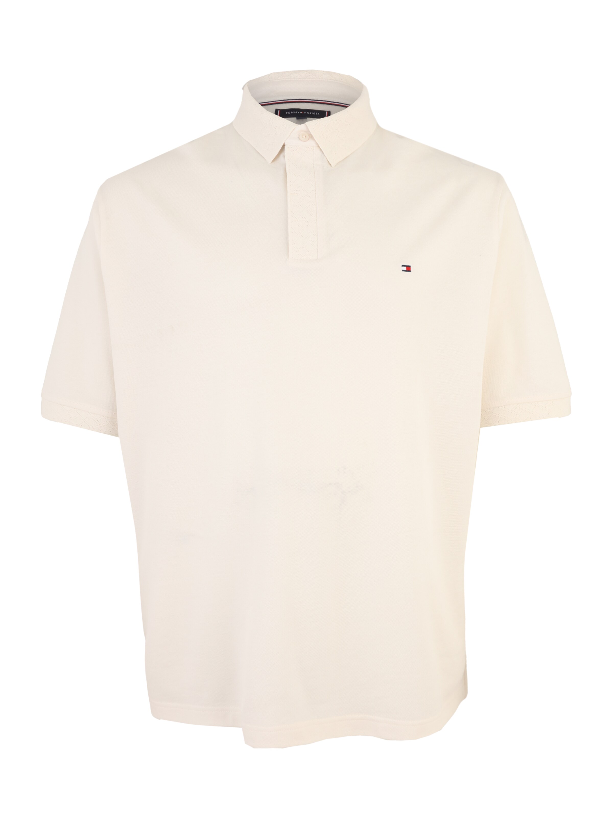 Tommy Hilfiger Big & Tall Shirt in Beige: voorkant