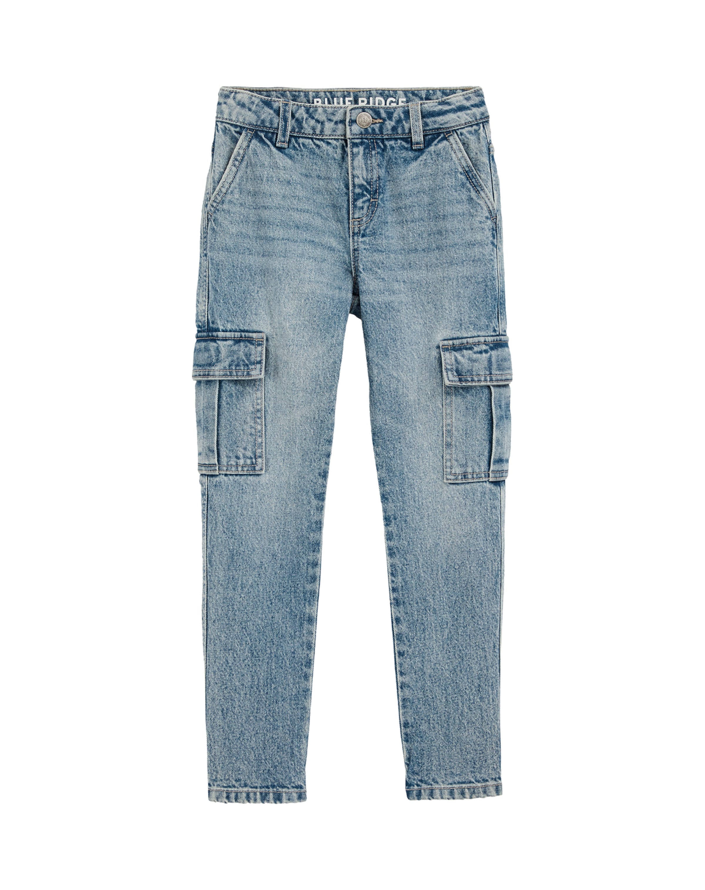 WE Fashion Regular Jeans in Blue: front