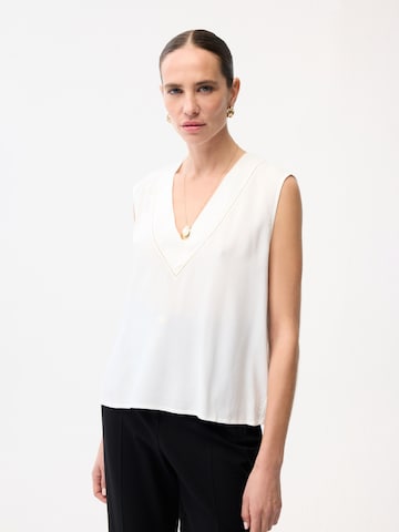 Chemisier adl en blanc