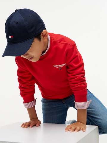 TOMMY HILFIGER Sweatshirt 'Essential' in Rot
