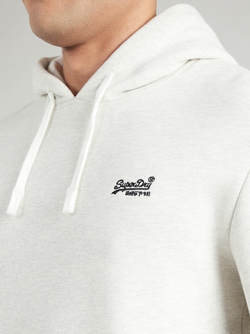 Bluză de molton 'ESSENTIAL' de la Superdry & Co pe gri