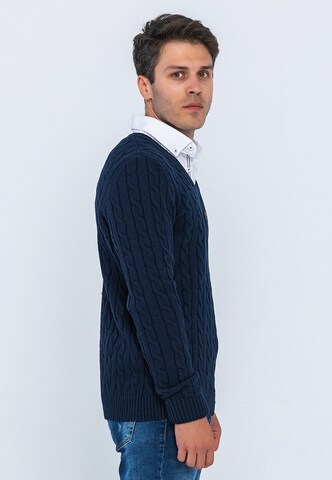 Giorgio di Mare Pullover 'Matteo' in Blau