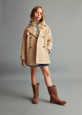 MANGO KIDS Coat 'Gina' in Beige